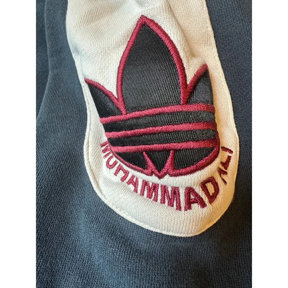 Adidas Muhammad Ali The Greatest‎ Hoodie Y2K Vintage Boxing Streetwear 3XT Mens
